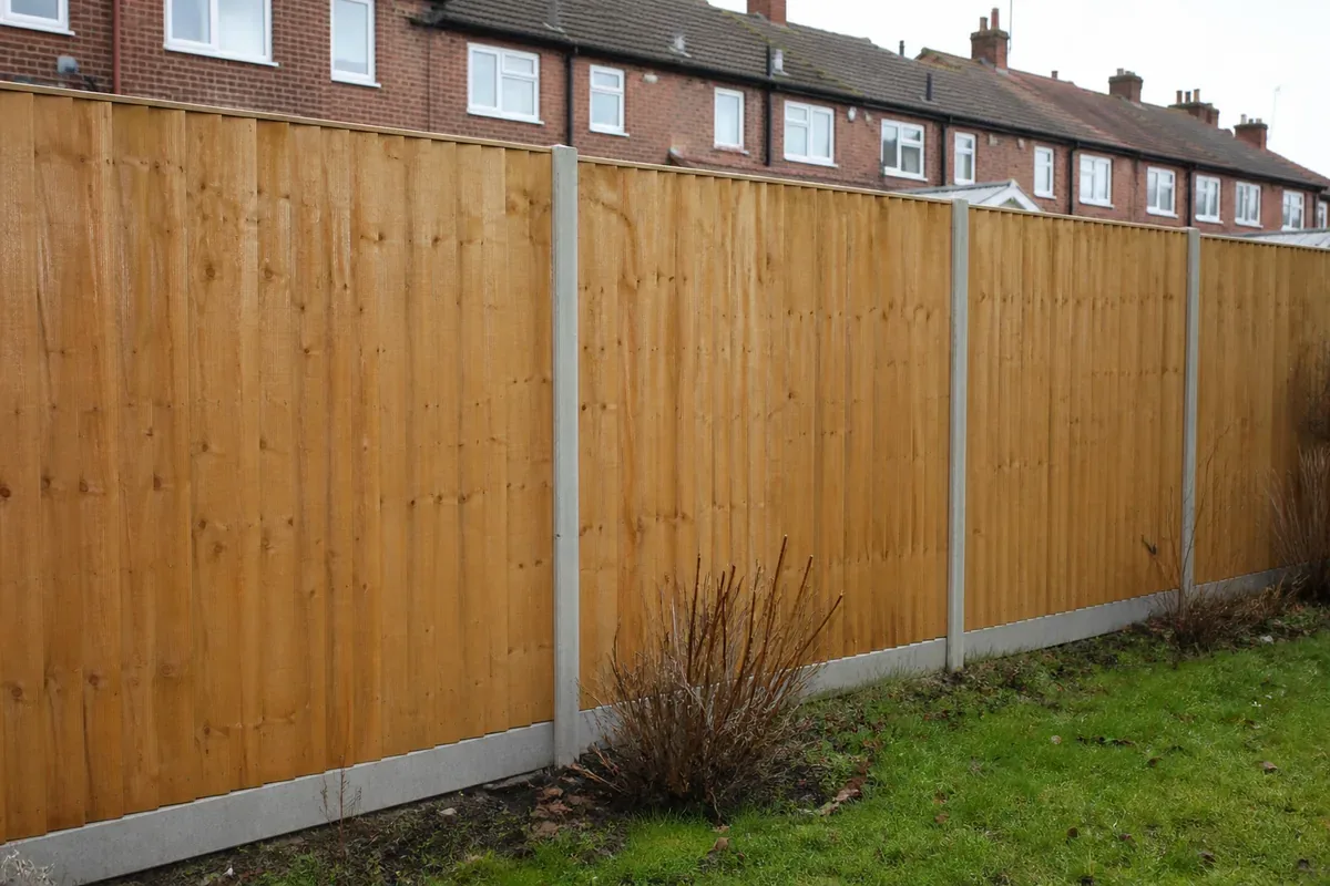 Closeboard wooden fencing installed in Barnsley