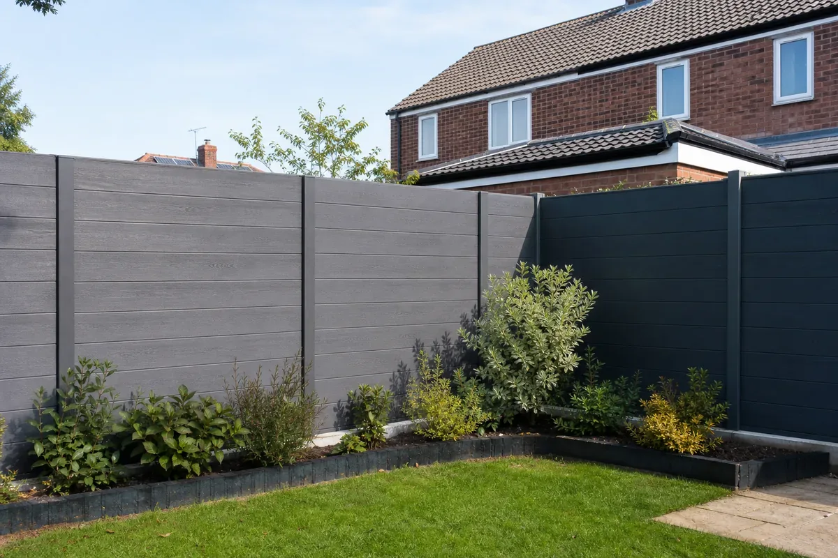 Low maintenance composite fencing in Barnsley